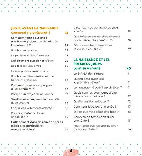 L'allaitement en pratique