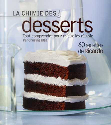 La chimie des desserts