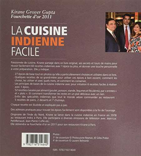 La cuisine indienne facile