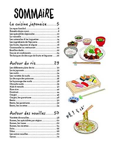 La cuisine japonaise illustrée