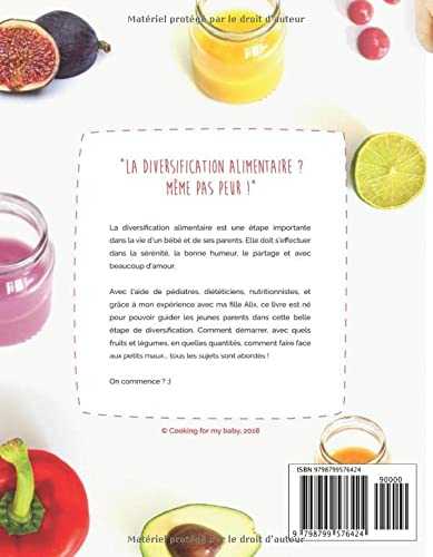 La diversification alimentaire ? Même pas peur ! avec Cooking for my baby