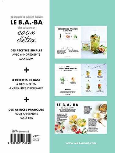 Le b.a-ba de la cuisine - infusions et eaux détox