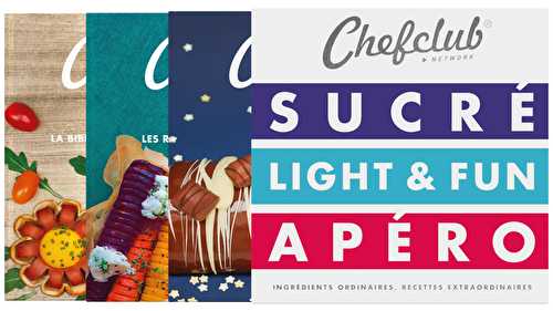 Le coffret chefclub : sucré, light & fun, apéro