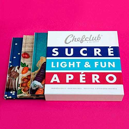 Le coffret chefclub : sucré, light & fun, apéro