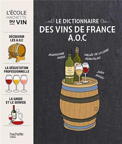 Le dictionnaire des vins de france a.o.c