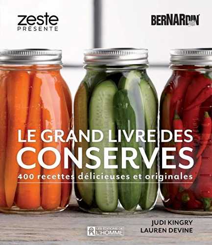 Le grand livre des conserves bernardin