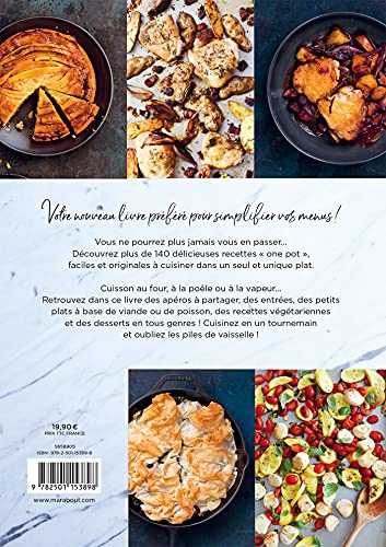 Le grand livre pour cuisiner avec juste un plat : 180 recettes gourmandes pour tous les jours