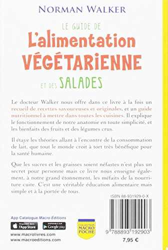 Le guide de l'alimentation végétarienne et des salades (2e édition)