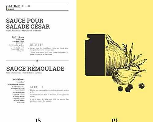 Le jaune et le blanc - le livre de cuisine anti-gaspillage