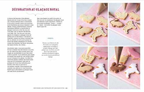 Le livre de la décoration de gâteaux - pâte à sucre, glaçage royal, décors et motifs