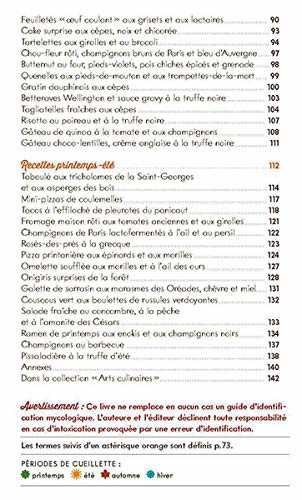 Les 4 saisons du champignon - petit guide naturaliste et gourmand + 40 recettes