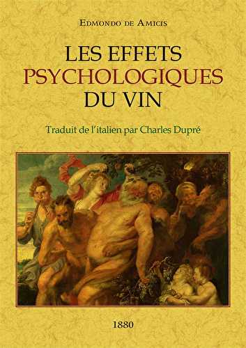 Les effets pychologiques du vin