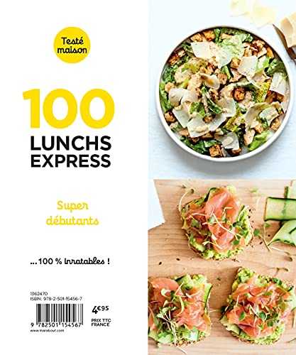 Les petits marabout - 100 recettes de lunch express-super débutants