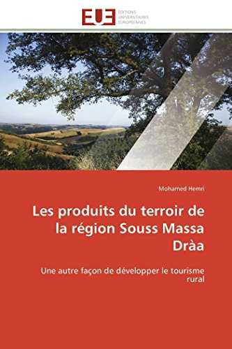 Les produits du terroir de la région souss massa dràa