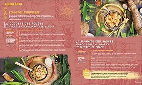 Livre de cuisine officiel Koh Lanta - recettes du bout du monde