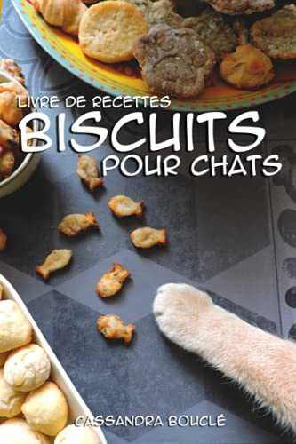 Livre de recettes biscuits pour chats