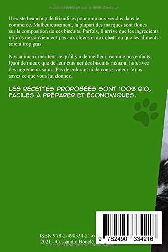 Livre de recettes biscuits pour chiens & chats