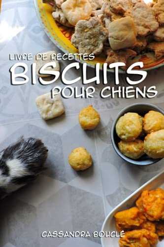 Livre de recettes biscuits pour chiens