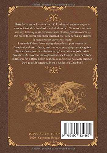 LIvre de recettes Harry potter: Pour les Moldus