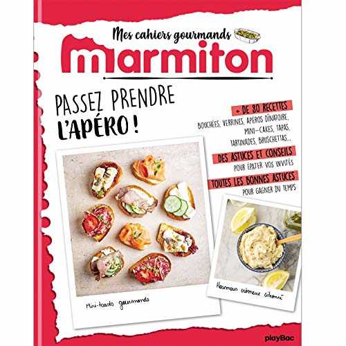 Marmiton Cahier gourmand Apéros