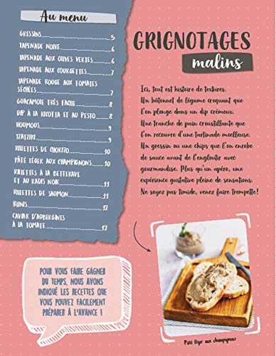 Marmiton Cahier gourmand Apéros