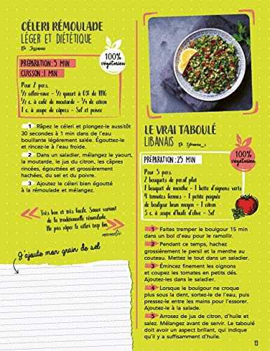 Marmiton cahier gourmand super salades