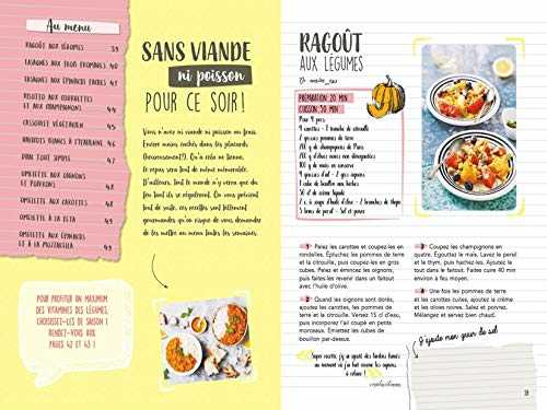 Marmiton cahier gourmand un plat, un repas !