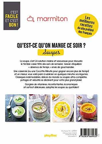 Marmiton : qu'est-ce qu'on mange ce soir ? - soupes