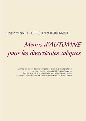 Menus d'automne pour les diverticules coliques