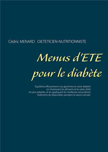 Menus d'été pour le diabète