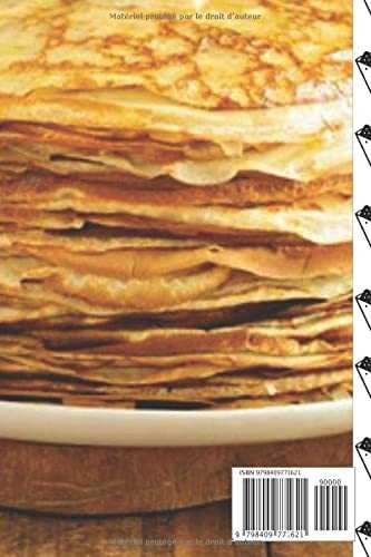 Mes 112 recettes de crêpes raffinées: 112 fiches recettes à remplir