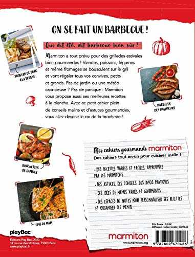 Mes cahiers gourmands marmiton - on se fait un barbecue !