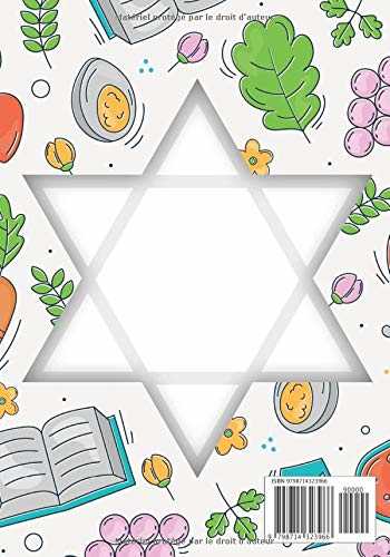 Mes recettes de Pessah: Un cahier pour écrire ses 100 recettes préférées de Pessah (spécial Pâque juive)
