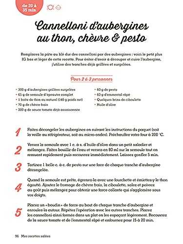 Mes recettes express à IG bas: Par l'auteure du blog Mégalowfood