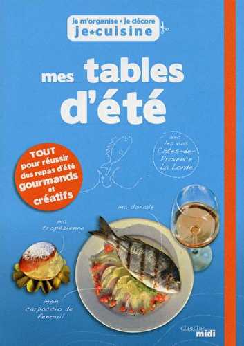 Mes tables d'été