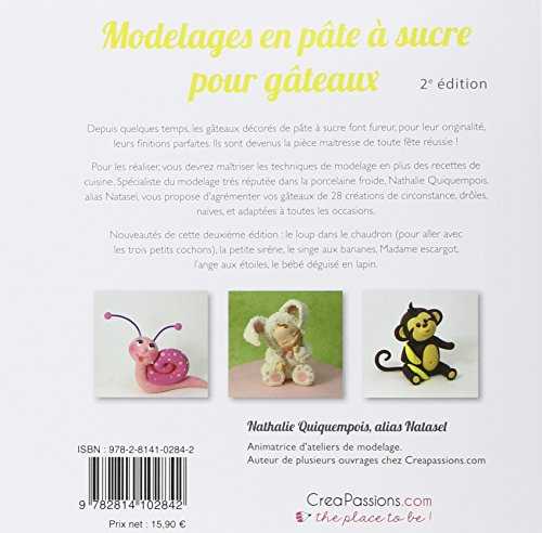 Modelages en pâte à sucre pour gâteaux (2e édition)