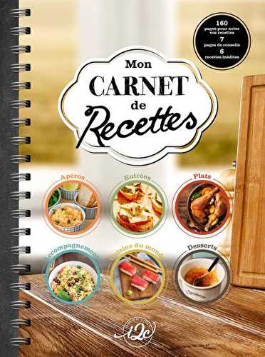 Mon carnet de recettes