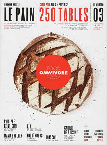 Omnivore food book n.3 - le pain
