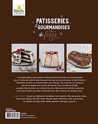 Pâtisseries et gourmandises de fêtes