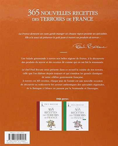 Paul bocuse présente - 365 recettes des terrois de france t.3