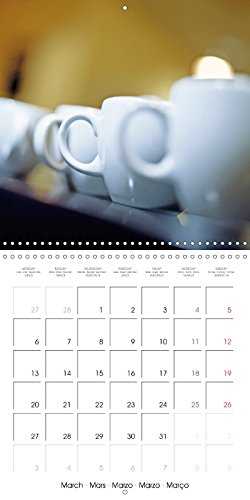 Pause café - le monde des baristas (calendrier mural 2017 square)