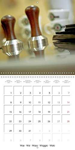 Pause café - le monde des baristas (calendrier mural 2017 square)