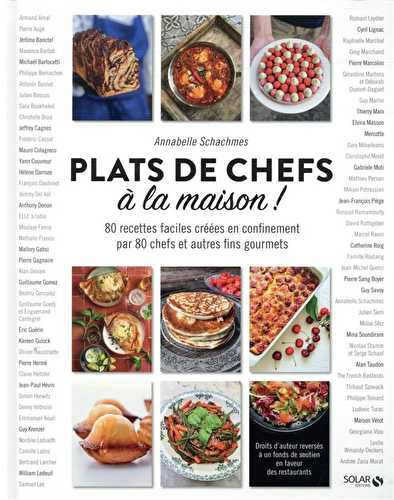 Plats de chefs à la maison