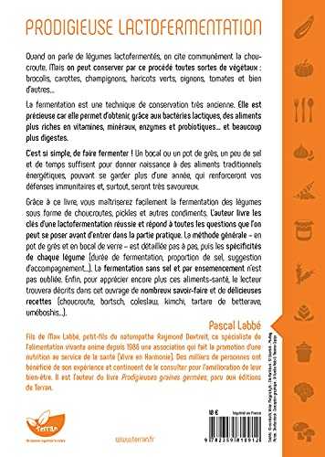 Prodigieuse lactofermentation - Produire facilement à la maison des aliments vivants