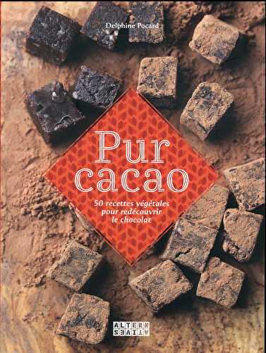 Pur cacao - 50 recettes vegetales pour redecouvrir le chocolat