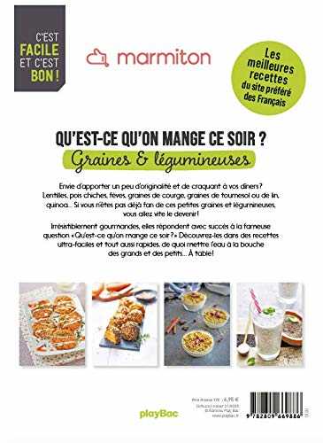 Qu'est ce qu'on mange ce soir ? Marmiton - Graines et légumineuses