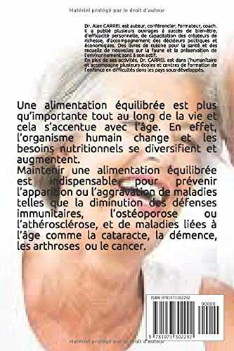 QUELLE ALIMENTATION POUR LES SENIORS ?: Comment se nourrir sainement au 2e et 3e âge ?