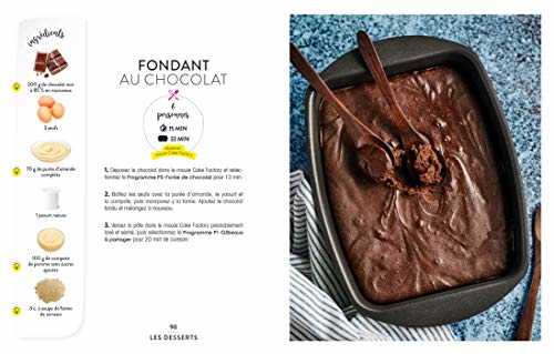 Recettes à IG bas avec Cake factory: Recettes sucrées salées