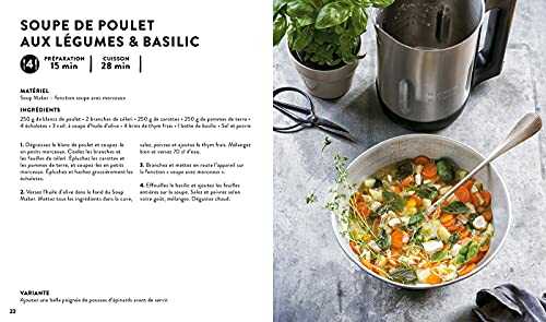 Recettes au soup maker