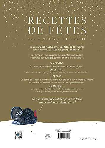 Recettes de fêtes 100% veggie et festif